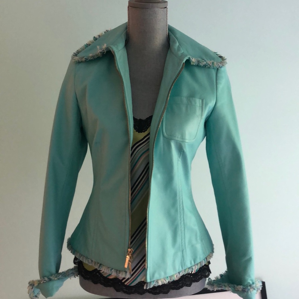 vintage leather jacket
